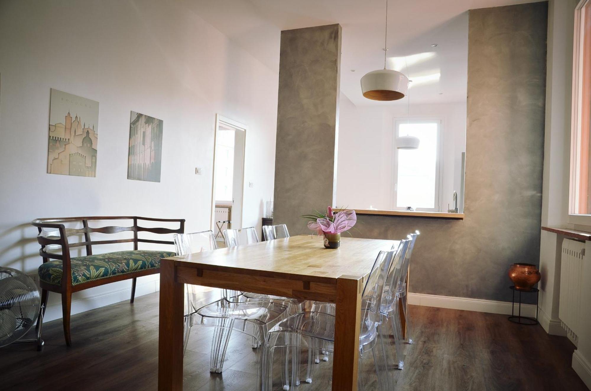 Charming Flat Milazzo 32 Apartment Bologna Bagian luar foto